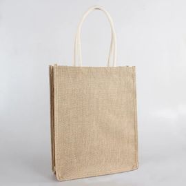 Porcellana Brown ha riciclato le borse amichevoli della iuta di Eco, piccoli sacchetti della spesa della tela di iuta della iuta fornitore