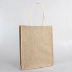 Porcellana Brown ha riciclato le borse amichevoli della iuta di Eco, piccoli sacchetti della spesa della tela di iuta della iuta società